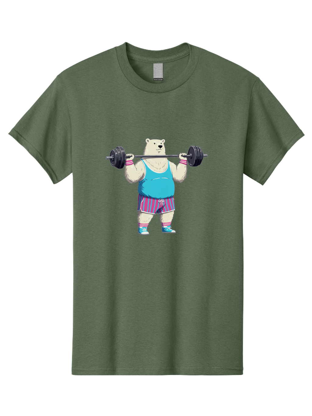 Polar-Bear-Lifting Men'S Graphic Tee, 100% Cotton, Comfortable Casual Summer Wear, Machine Washable, Vintage Camera, Old Camera, Antique Camera, Black Camera, Classic Photography, Photography Equipment, Nostalgic Device, Film Camera, Baf404