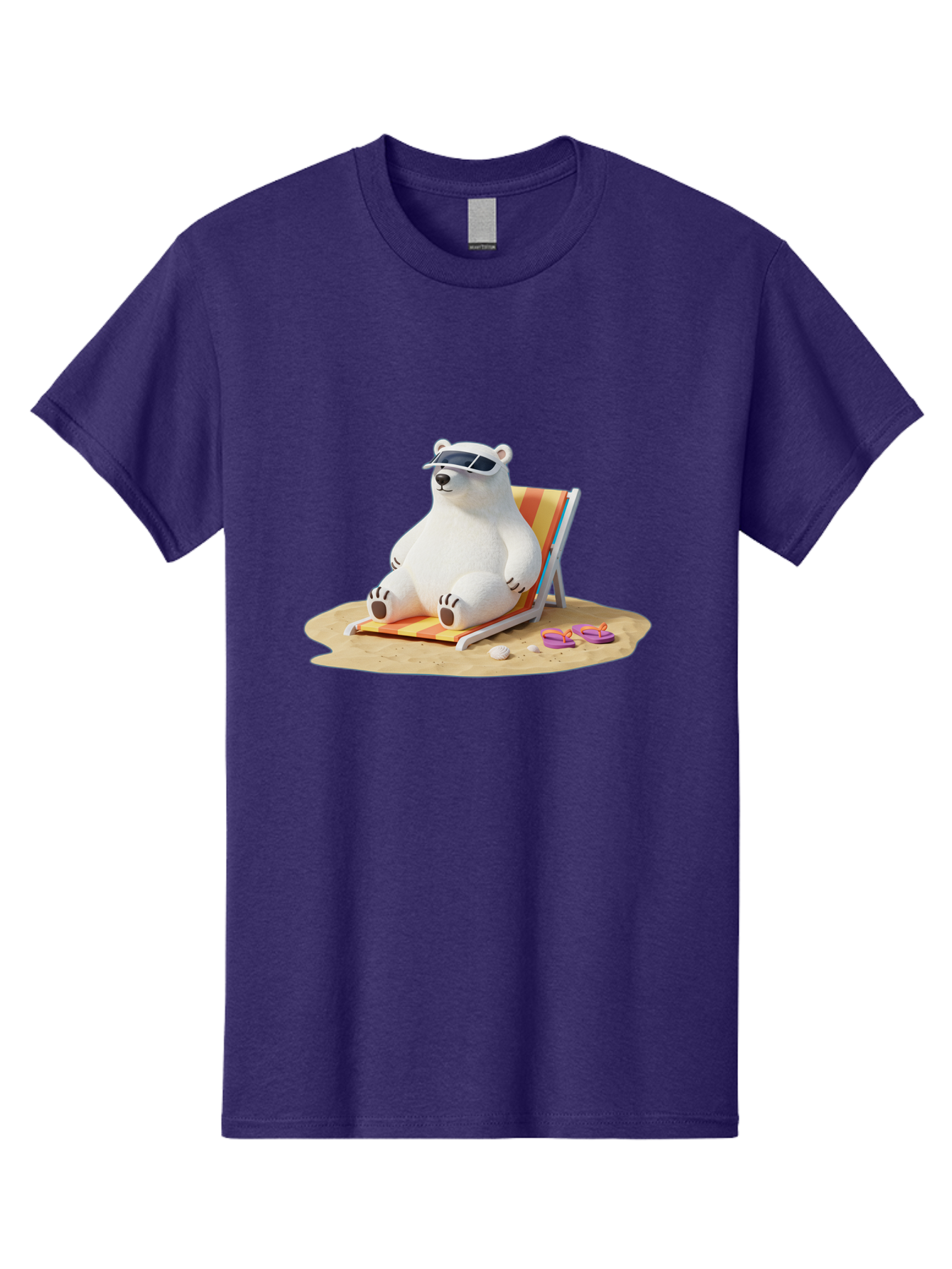 Polar-Bear-Relaxing-1 Men'S Graphic Tee, 100% Cotton, Comfortable Casual Summer Wear, Machine Washable, Vintage Camera, Old Camera, Antique Camera, Black Camera, Classic Photography, Photography Equipment, Nostalgic Device, Film Camera, Baf408