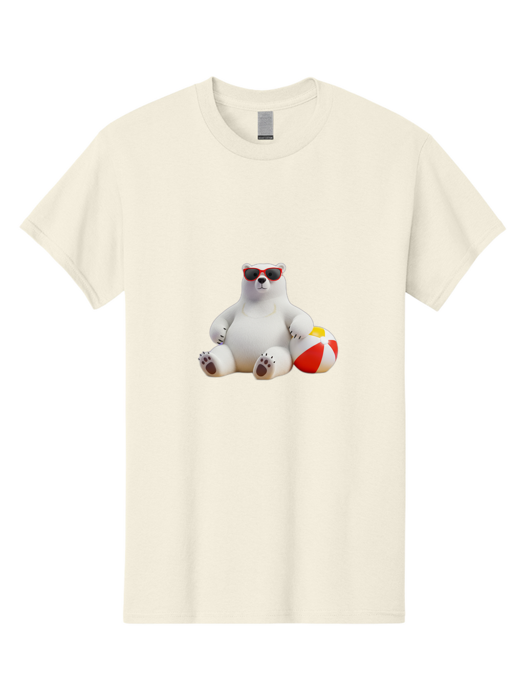 Polar-Bear-Sunglasses-4 Men'S Graphic Tee, 100% Cotton, Comfortable Casual Summer Wear, Machine Washable, Vintage Camera, Old Camera, Antique Camera, Black Camera, Classic Photography, Photography Equipment, Nostalgic Device, Film Camera, Baf416