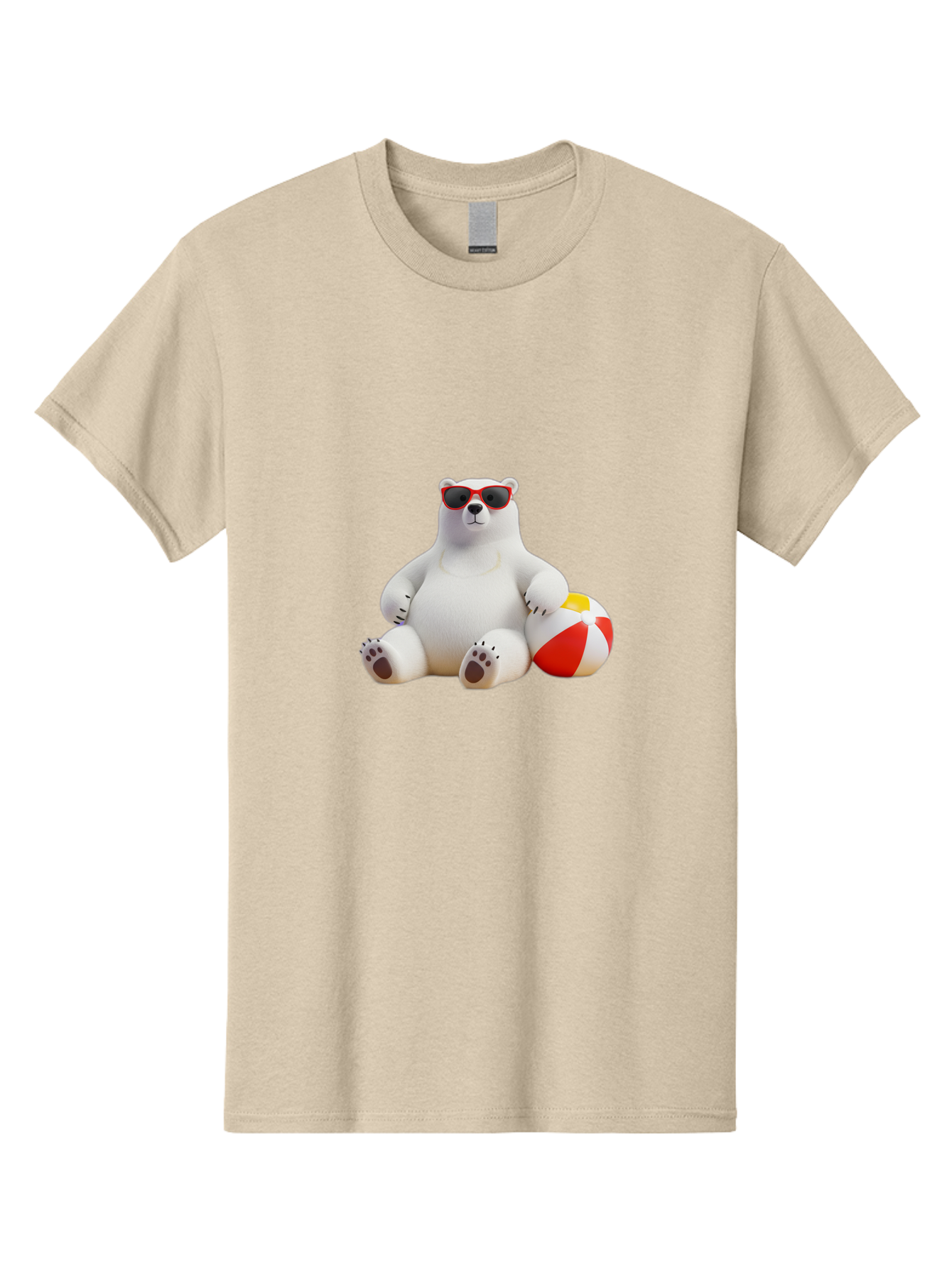 Polar-Bear-Sunglasses-4 Men'S Graphic Tee, 100% Cotton, Comfortable Casual Summer Wear, Machine Washable, Vintage Camera, Old Camera, Antique Camera, Black Camera, Classic Photography, Photography Equipment, Nostalgic Device, Film Camera, Baf416