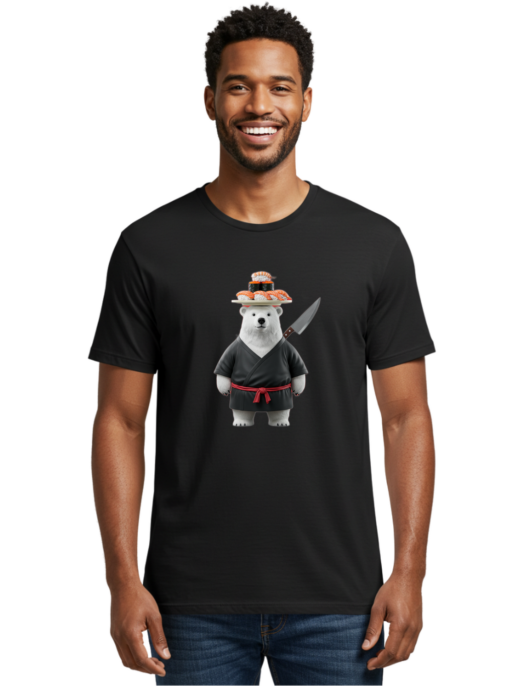 Polar-Bear-Sushi-Chef Men'S Graphic Tee, 100% Cotton, Comfortable Casual Summer Wear, Machine Washable, Vintage Camera, Old Camera, Antique Camera, Black Camera, Classic Photography, Photography Equipment, Nostalgic Device, Film Camera, Baf421