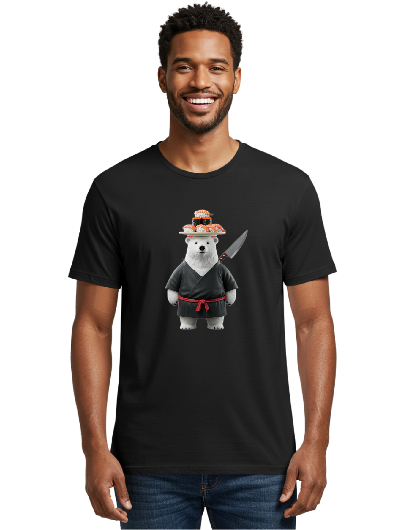 Polar-Bear-Sushi-Chef Men'S Graphic Tee, 100% Cotton, Comfortable Casual Summer Wear, Machine Washable, Vintage Camera, Old Camera, Antique Camera, Black Camera, Classic Photography, Photography Equipment, Nostalgic Device, Film Camera, Baf421