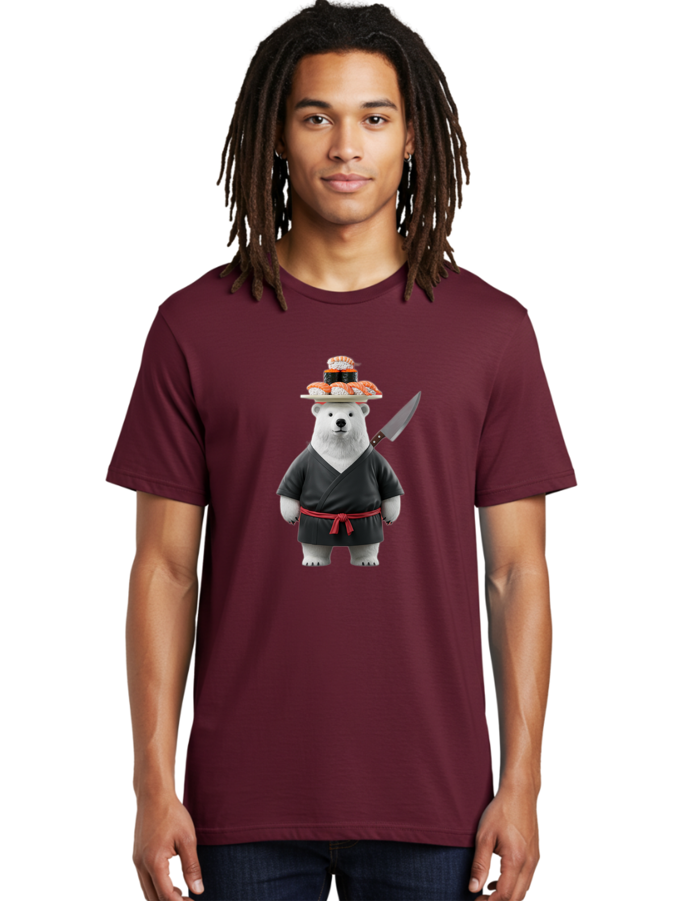 Polar-Bear-Sushi-Chef Men'S Graphic Tee, 100% Cotton, Comfortable Casual Summer Wear, Machine Washable, Vintage Camera, Old Camera, Antique Camera, Black Camera, Classic Photography, Photography Equipment, Nostalgic Device, Film Camera, Baf421