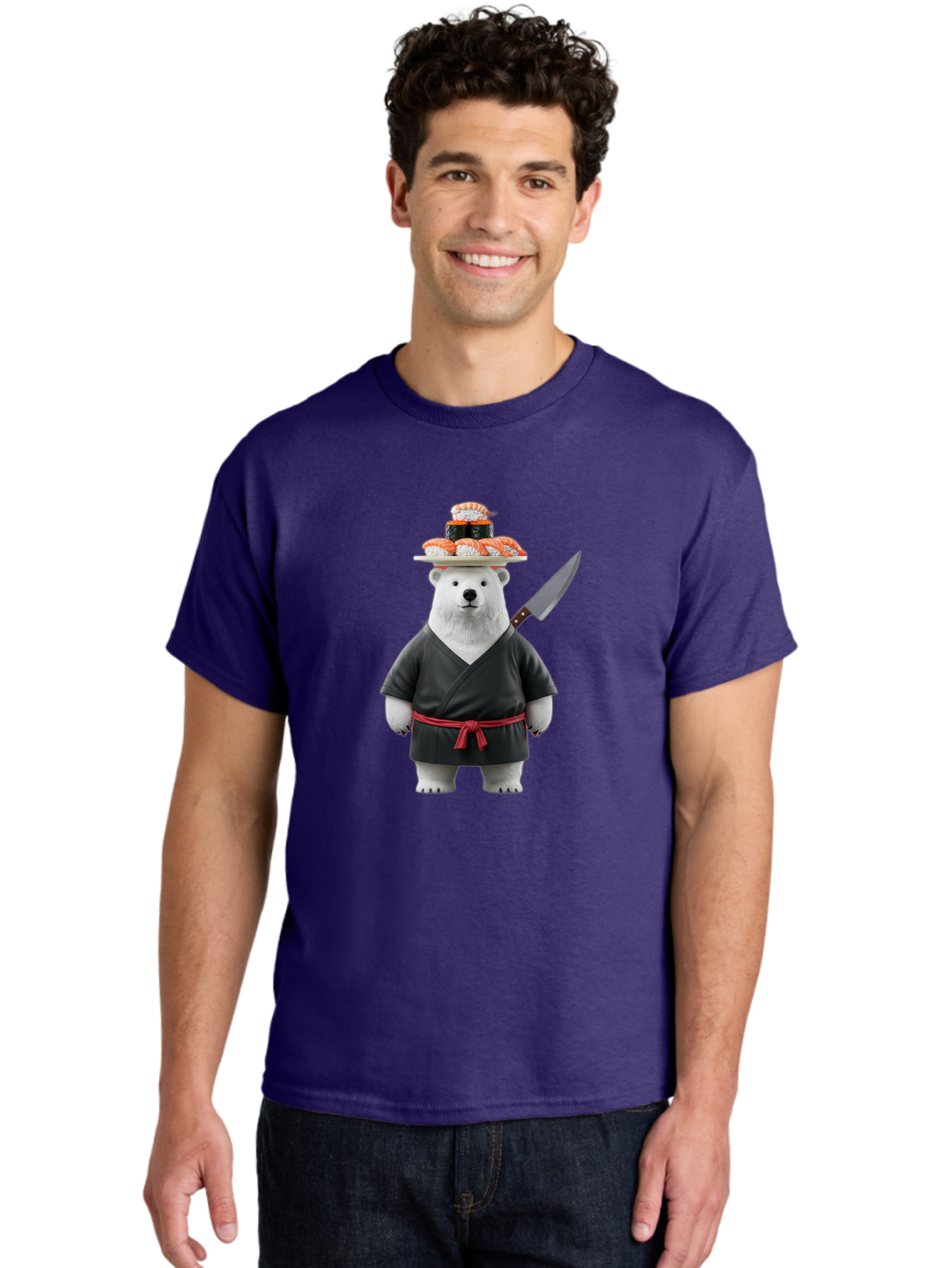 Polar-Bear-Sushi-Chef Men'S Graphic Tee, 100% Cotton, Comfortable Casual Summer Wear, Machine Washable, Vintage Camera, Old Camera, Antique Camera, Black Camera, Classic Photography, Photography Equipment, Nostalgic Device, Film Camera, Baf421