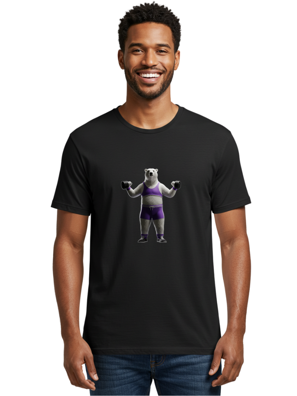 Polar-Bear Men'S Graphic Tee, 100% Cotton, Comfortable Casual Summer Wear, Machine Washable, Vintage Camera, Old Camera, Antique Camera, Black Camera, Classic Photography, Photography Equipment, Nostalgic Device, Film Camera, Camera Art Baf432