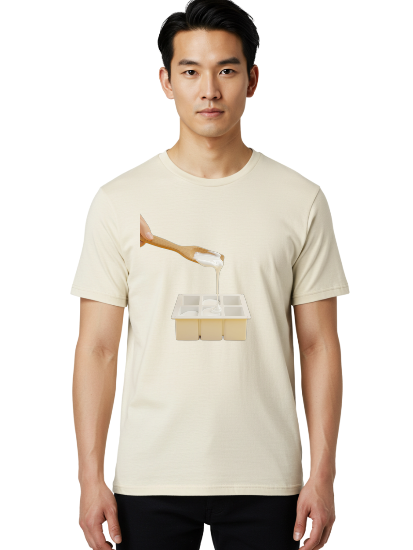 Pouring-Into-Ice-Cube-Tray Men'S Graphic Tee, 100% Cotton, Comfortable Casual Summer Wear, Machine Washable, Vintage Camera, Old Camera, Antique Camera, Black Camera, Classic Photography, Photography Equipment, Nostalgic Device, Film Camera, Baf435