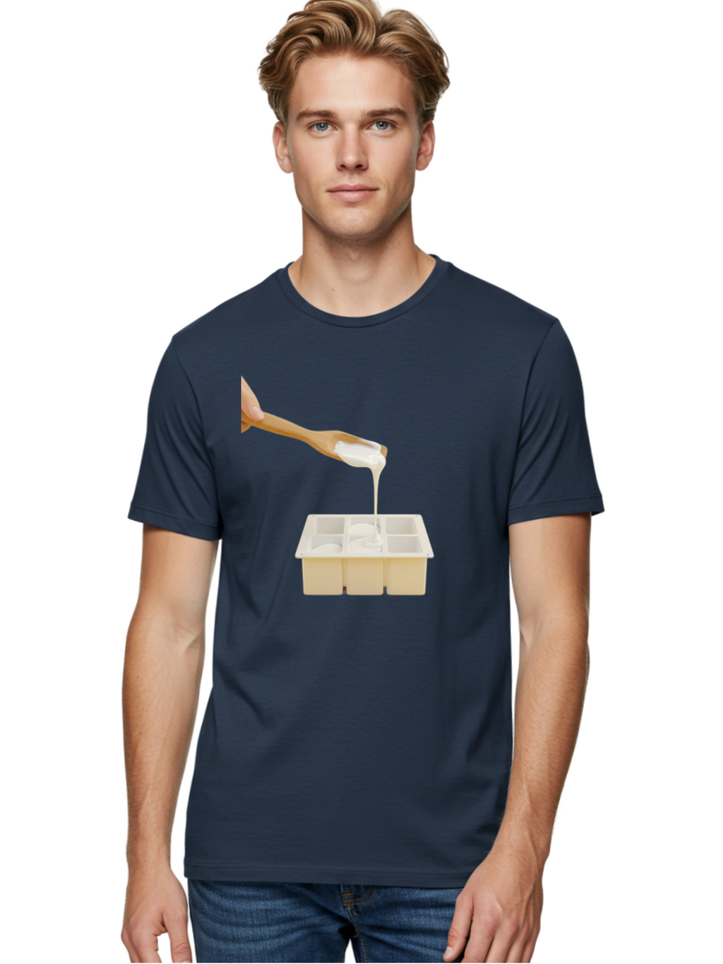 Pouring-Into-Ice-Cube-Tray Men'S Graphic Tee, 100% Cotton, Comfortable Casual Summer Wear, Machine Washable, Vintage Camera, Old Camera, Antique Camera, Black Camera, Classic Photography, Photography Equipment, Nostalgic Device, Film Camera, Baf435