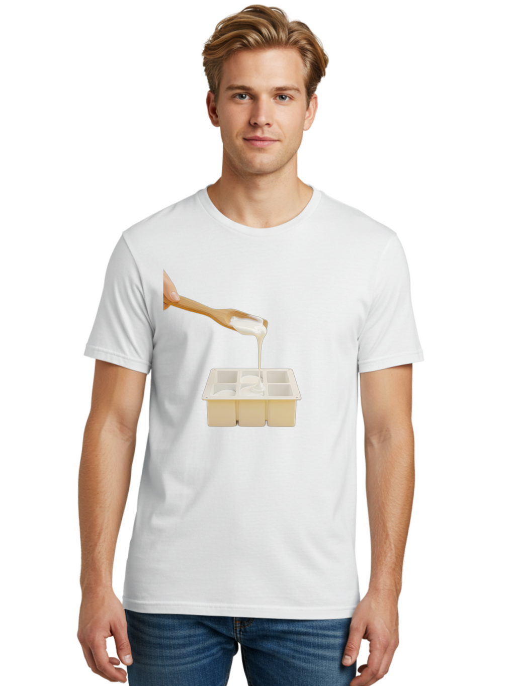 Pouring-Into-Ice-Cube-Tray Men'S Graphic Tee, 100% Cotton, Comfortable Casual Summer Wear, Machine Washable, Vintage Camera, Old Camera, Antique Camera, Black Camera, Classic Photography, Photography Equipment, Nostalgic Device, Film Camera, Baf435