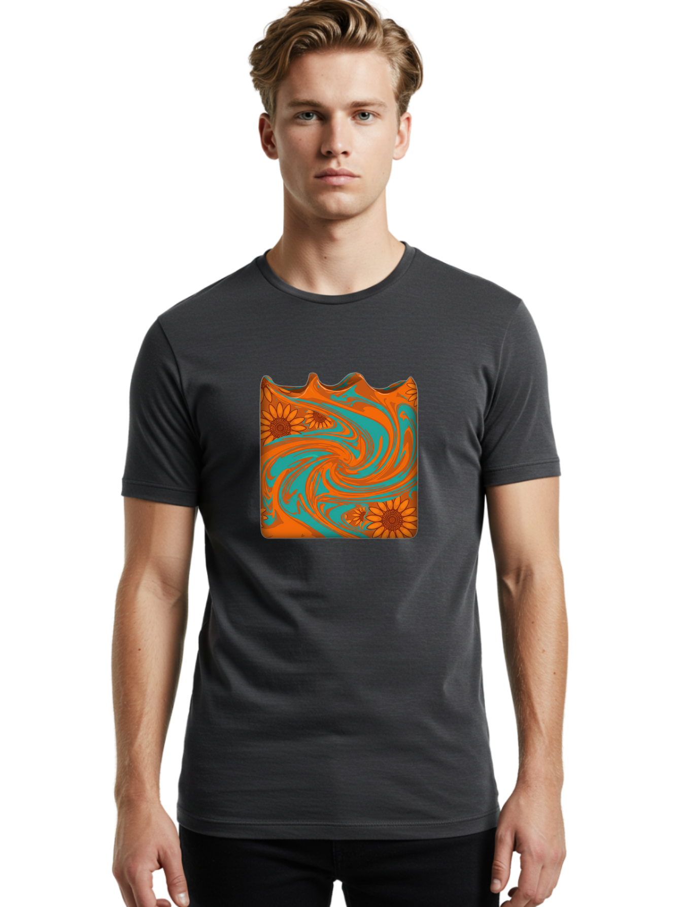 Psychedelic-Ashtray Men'S Graphic Tee, 100% Cotton, Comfortable Casual Summer Wear, Machine Washable, Vintage Camera, Old Camera, Antique Camera, Black Camera, Classic Photography, Photography Equipment, Nostalgic Device, Film Camera, Baf436