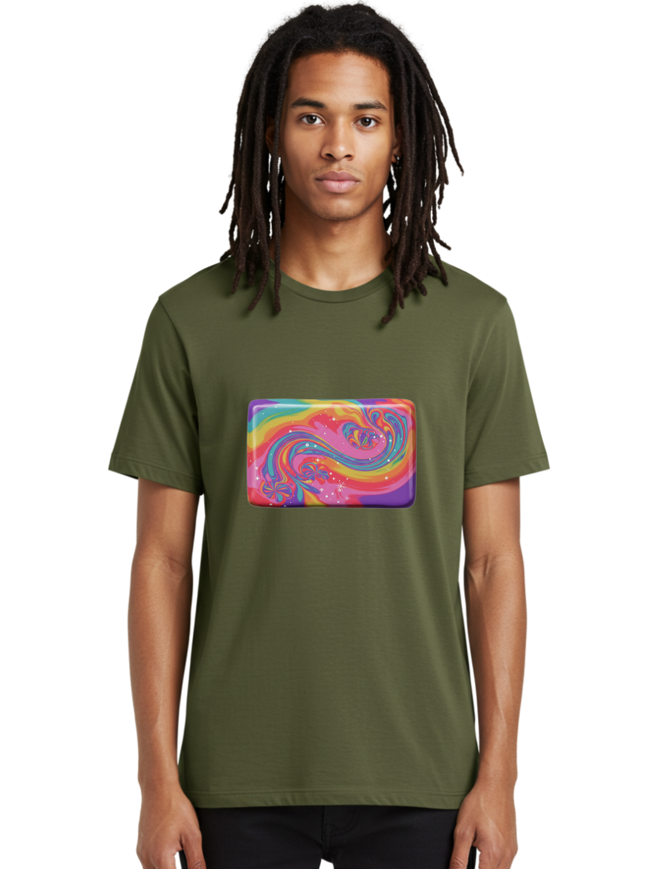 Psychedelic-Soap Men'S Graphic Tee, 100% Cotton, Comfortable Casual Summer Wear, Machine Washable, Vintage Camera, Old Camera, Antique Camera, Black Camera, Classic Photography, Photography Equipment, Nostalgic Device, Film Camera, Camera Art Baf437
