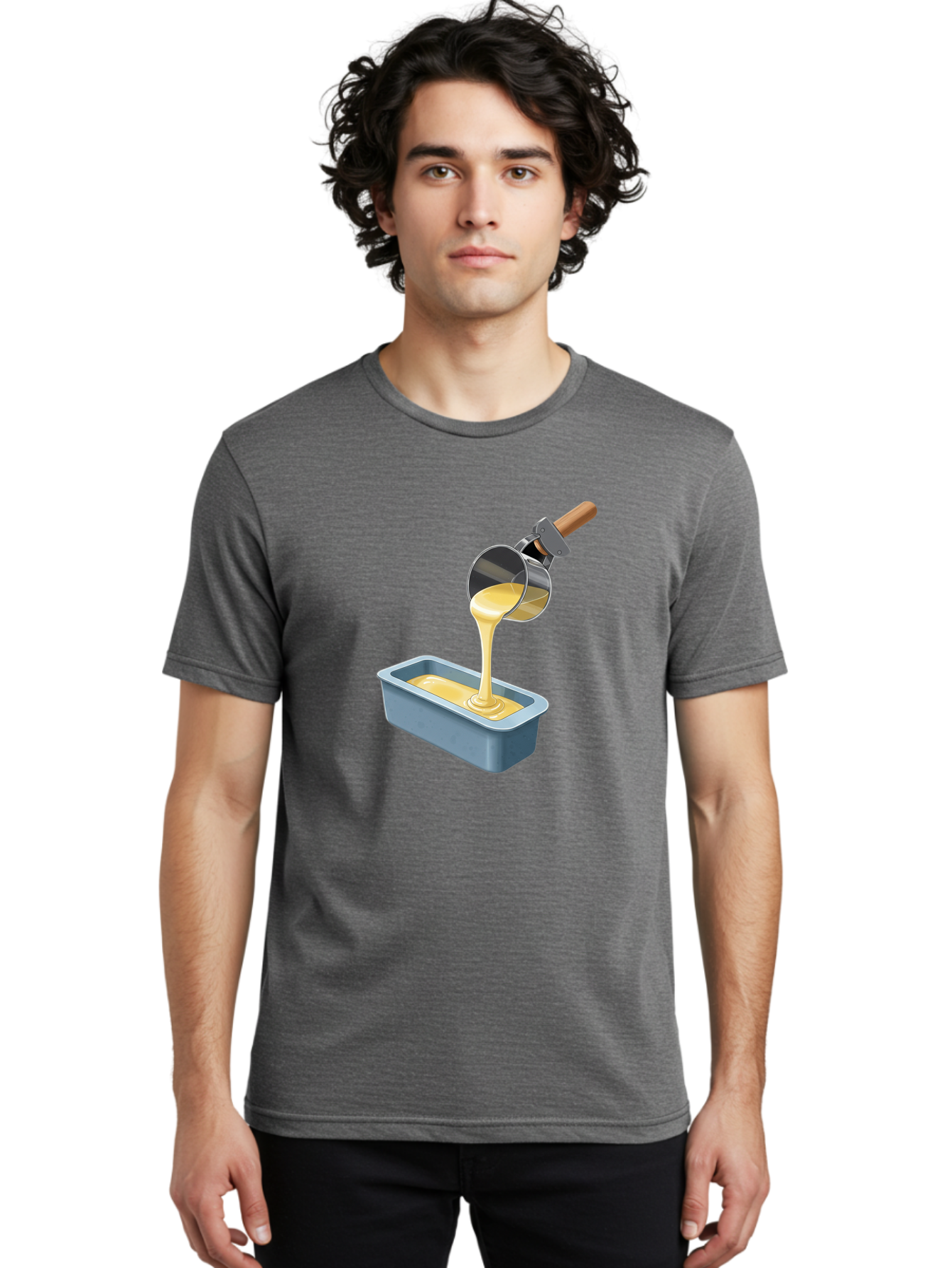 Pudding-Pouring-Into-Pan Men'S Graphic Tee, 100% Cotton, Comfortable Casual Summer Wear, Machine Washable, Vintage Camera, Old Camera, Antique Camera, Black Camera, Classic Photography, Photography Equipment, Nostalgic Device, Film Camera, Baf438