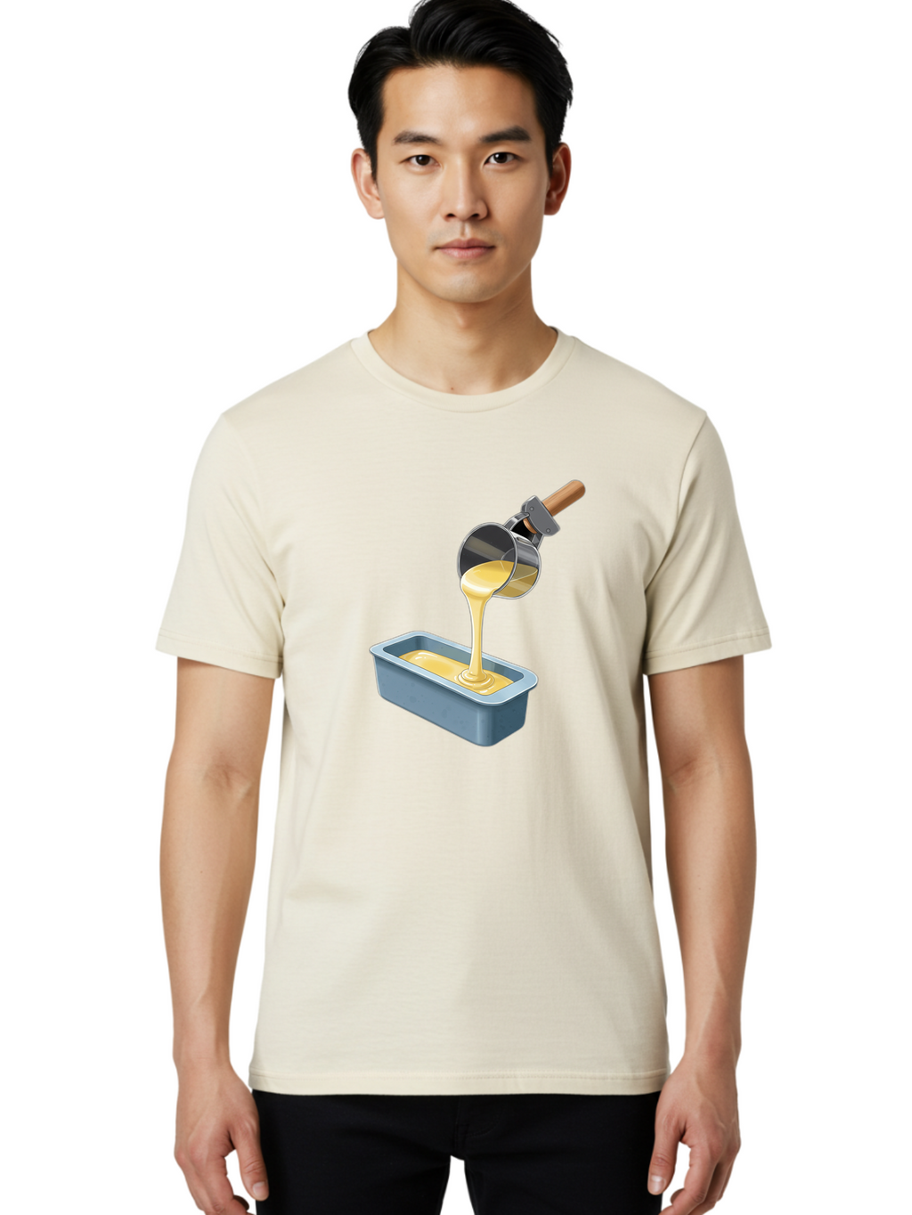 Pudding-Pouring-Into-Pan Men'S Graphic Tee, 100% Cotton, Comfortable Casual Summer Wear, Machine Washable, Vintage Camera, Old Camera, Antique Camera, Black Camera, Classic Photography, Photography Equipment, Nostalgic Device, Film Camera, Baf438