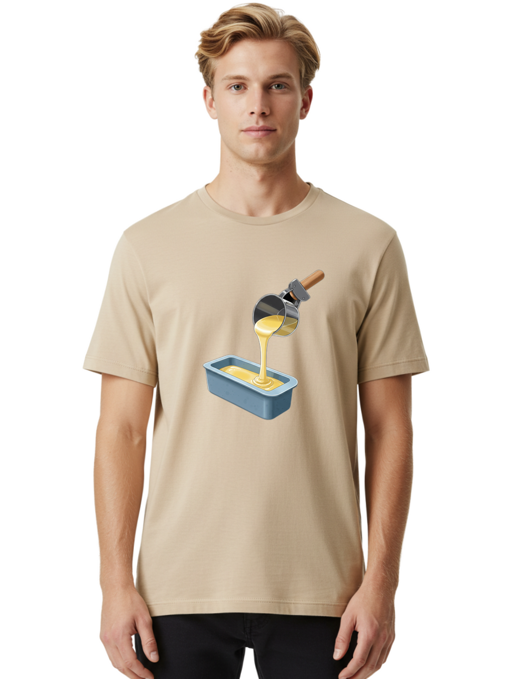 Pudding-Pouring-Into-Pan Men'S Graphic Tee, 100% Cotton, Comfortable Casual Summer Wear, Machine Washable, Vintage Camera, Old Camera, Antique Camera, Black Camera, Classic Photography, Photography Equipment, Nostalgic Device, Film Camera, Baf438