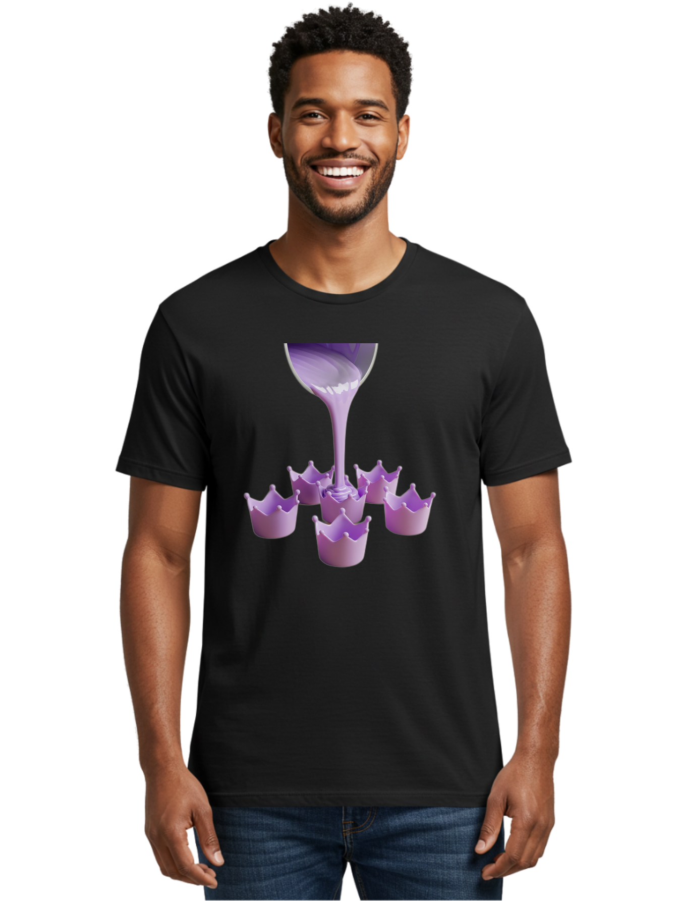 Purple-Crowns Men'S Graphic Tee, 100% Cotton, Comfortable Casual Summer Wear, Machine Washable, Vintage Camera, Old Camera, Antique Camera, Black Camera, Classic Photography, Photography Equipment, Nostalgic Device, Film Camera, Camera Art Baf447