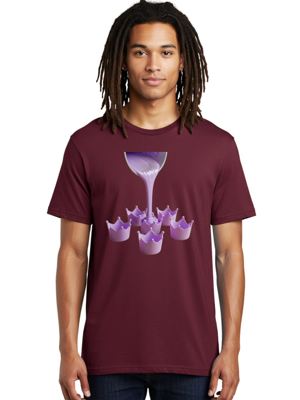 Purple-Crowns Men'S Graphic Tee, 100% Cotton, Comfortable Casual Summer Wear, Machine Washable, Vintage Camera, Old Camera, Antique Camera, Black Camera, Classic Photography, Photography Equipment, Nostalgic Device, Film Camera, Camera Art Baf447