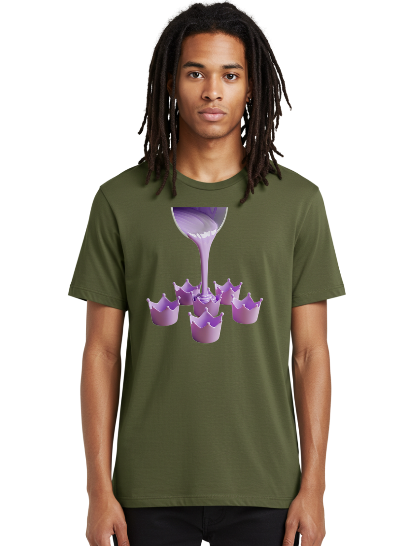 Purple-Crowns Men'S Graphic Tee, 100% Cotton, Comfortable Casual Summer Wear, Machine Washable, Vintage Camera, Old Camera, Antique Camera, Black Camera, Classic Photography, Photography Equipment, Nostalgic Device, Film Camera, Camera Art Baf447