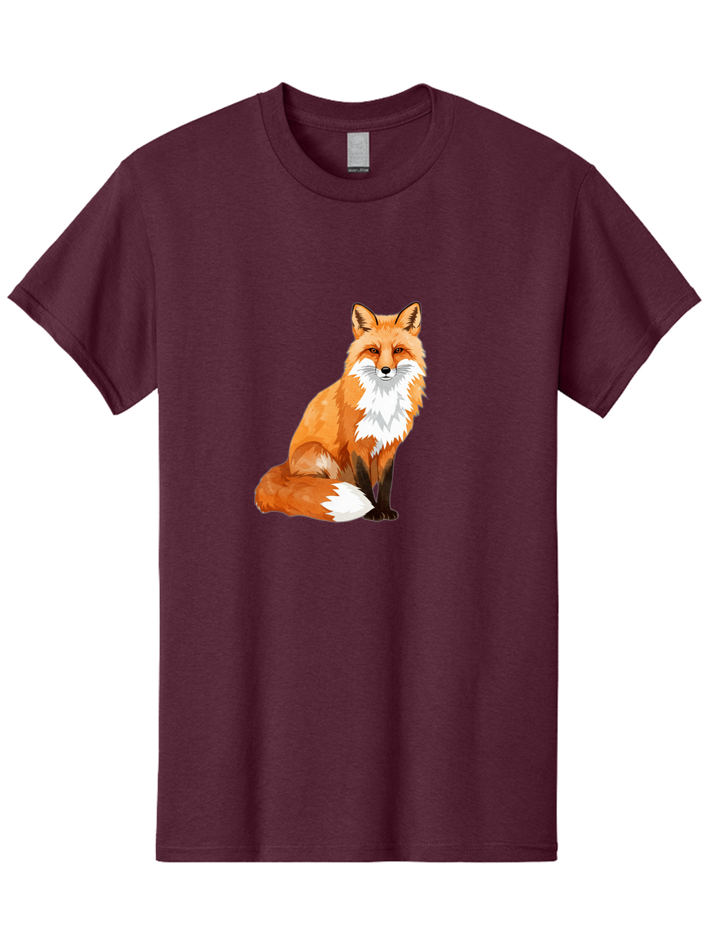 Red-Fox-1 Men'S Graphic Tee, 100% Cotton, Comfortable Casual Summer Wear, Machine Washable, Vintage Camera, Old Camera, Antique Camera, Black Camera, Classic Photography, Photography Equipment, Nostalgic Device, Film Camera, Camera Art Baf451