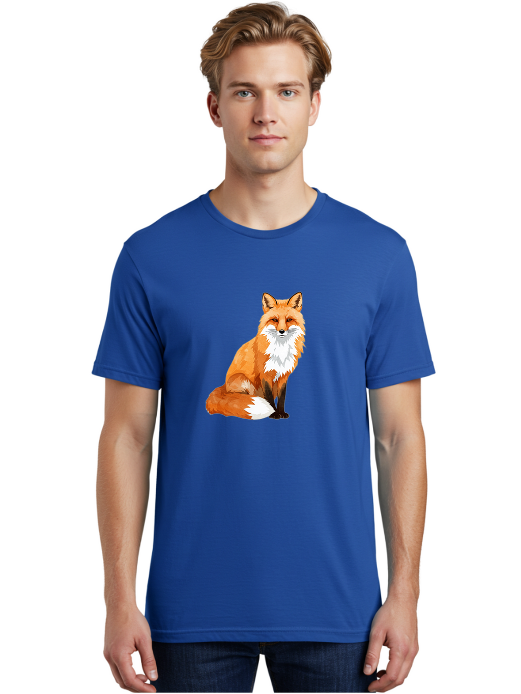 Red-Fox-1 Men'S Graphic Tee, 100% Cotton, Comfortable Casual Summer Wear, Machine Washable, Vintage Camera, Old Camera, Antique Camera, Black Camera, Classic Photography, Photography Equipment, Nostalgic Device, Film Camera, Camera Art Baf451