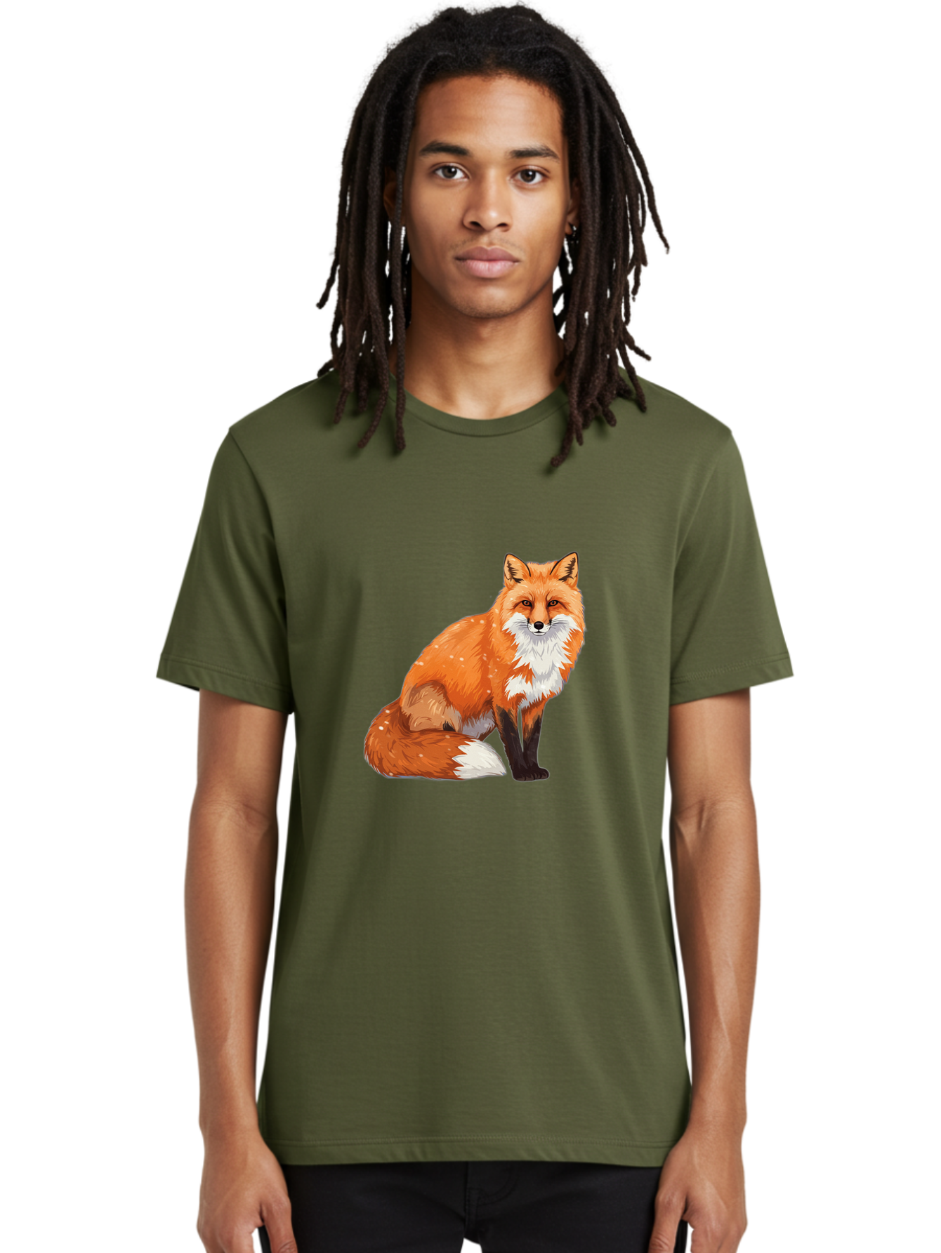 Red-Fox-3 Men'S Graphic Tee, 100% Cotton, Comfortable Casual Summer Wear, Machine Washable, Vintage Camera, Old Camera, Antique Camera, Black Camera, Classic Photography, Photography Equipment, Nostalgic Device, Film Camera, Camera Art Baf453