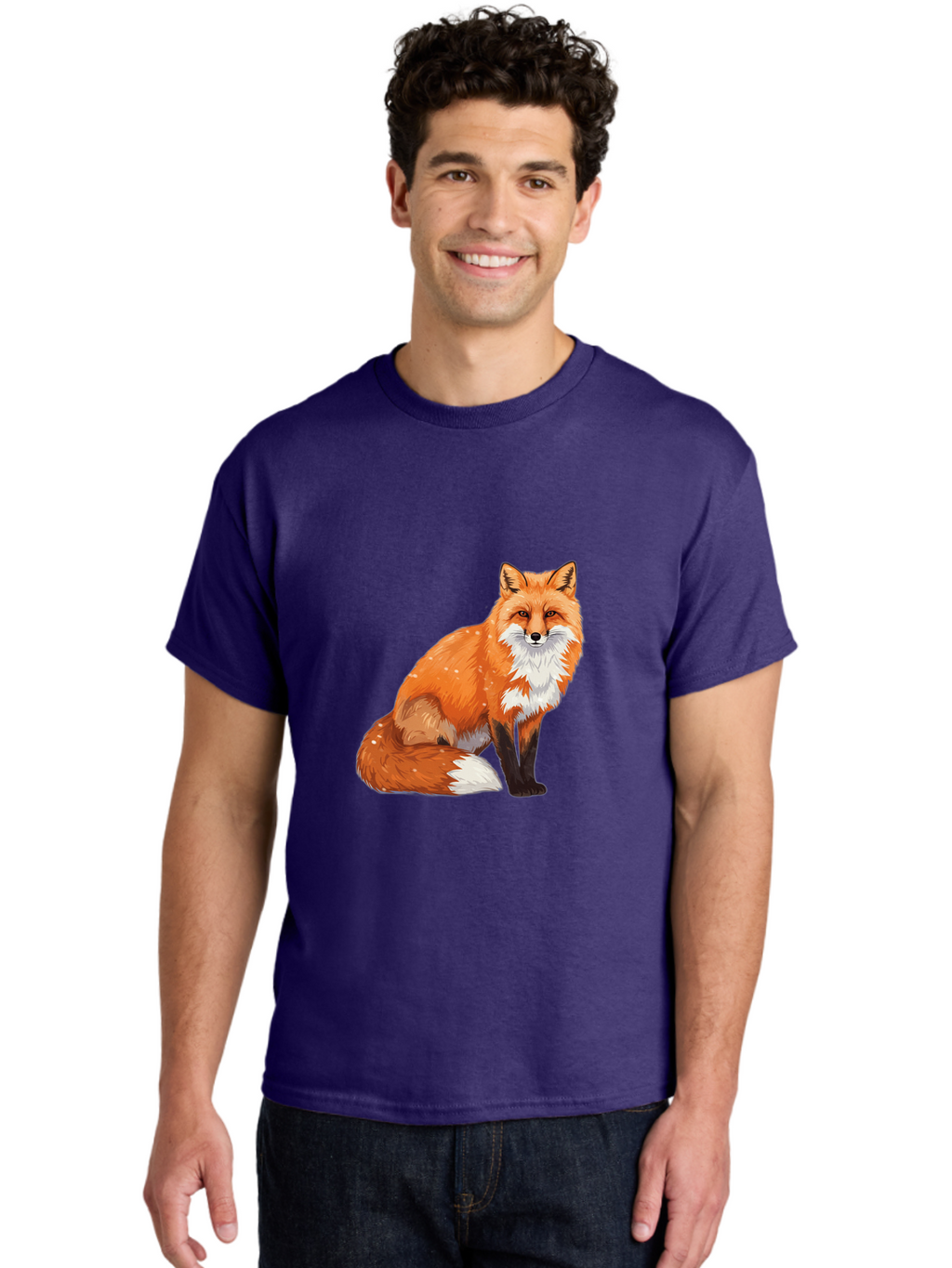 Red-Fox-3 Men'S Graphic Tee, 100% Cotton, Comfortable Casual Summer Wear, Machine Washable, Vintage Camera, Old Camera, Antique Camera, Black Camera, Classic Photography, Photography Equipment, Nostalgic Device, Film Camera, Camera Art Baf453