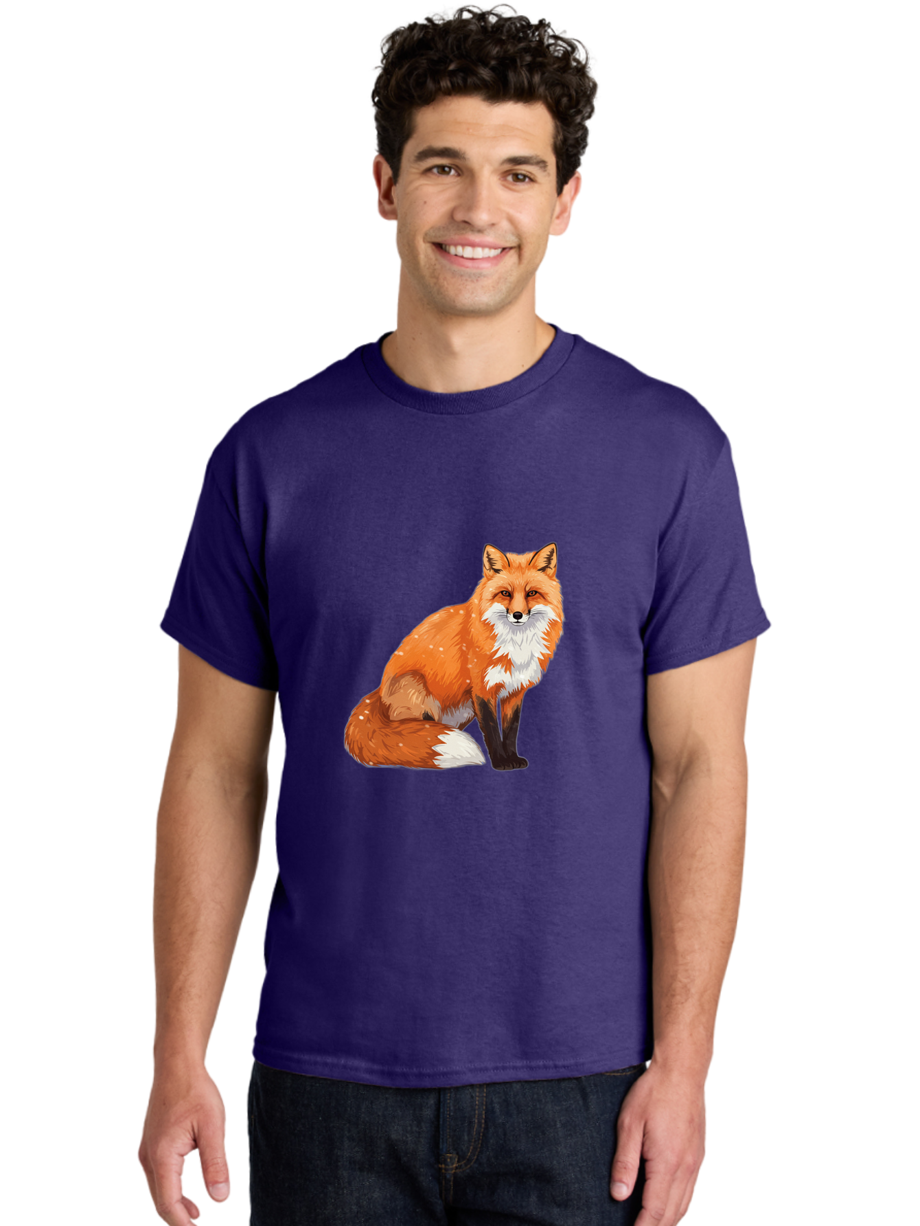Red-Fox-3 Men'S Graphic Tee, 100% Cotton, Comfortable Casual Summer Wear, Machine Washable, Vintage Camera, Old Camera, Antique Camera, Black Camera, Classic Photography, Photography Equipment, Nostalgic Device, Film Camera, Camera Art Baf453