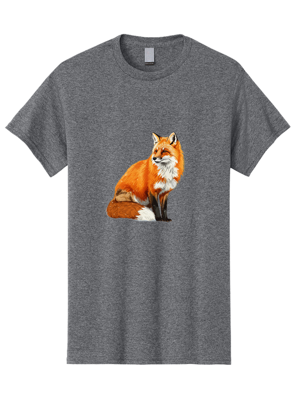 Red-Fox-4 Men'S Graphic Tee, 100% Cotton, Comfortable Casual Summer Wear, Machine Washable, Vintage Camera, Old Camera, Antique Camera, Black Camera, Classic Photography, Photography Equipment, Nostalgic Device, Film Camera, Camera Art Baf454