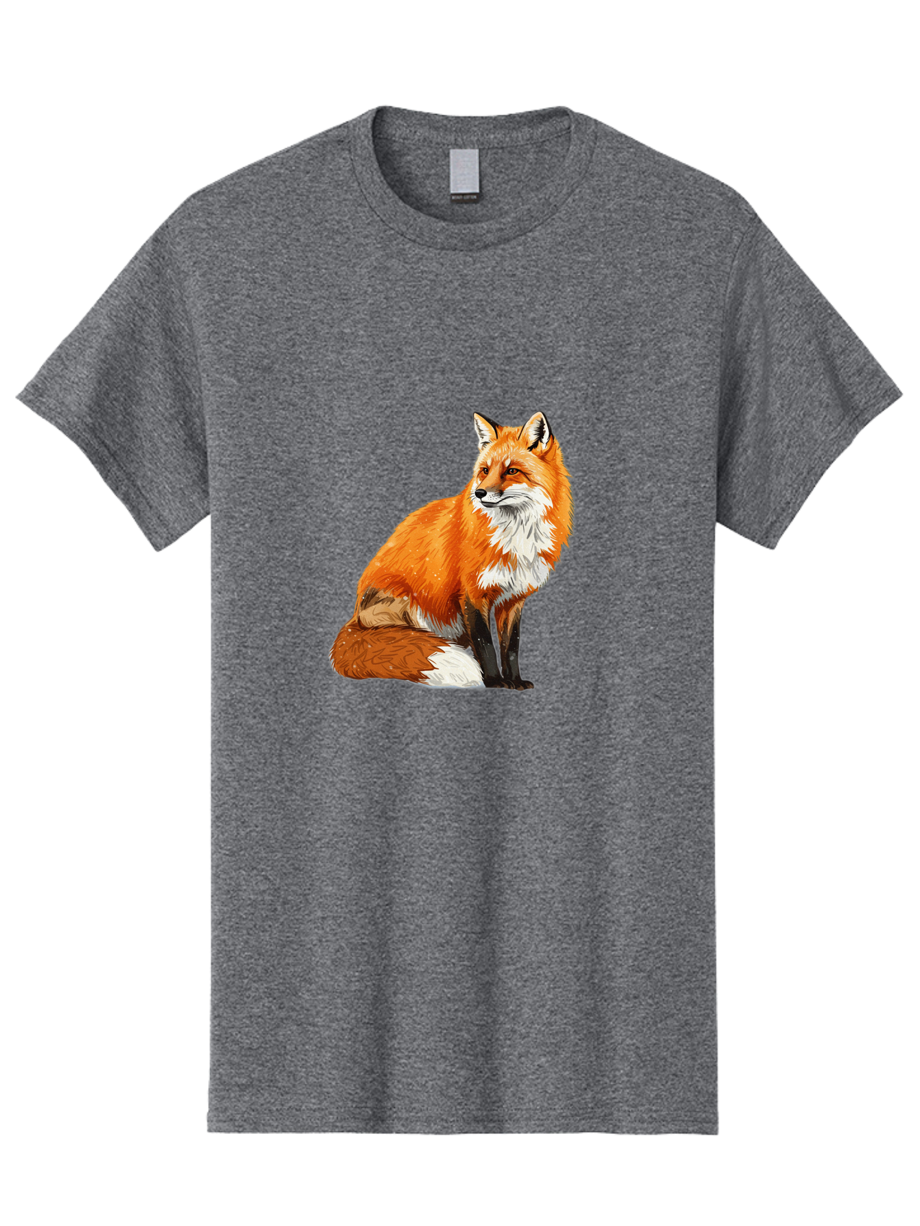 Red-Fox-4 Men'S Graphic Tee, 100% Cotton, Comfortable Casual Summer Wear, Machine Washable, Vintage Camera, Old Camera, Antique Camera, Black Camera, Classic Photography, Photography Equipment, Nostalgic Device, Film Camera, Camera Art Baf454