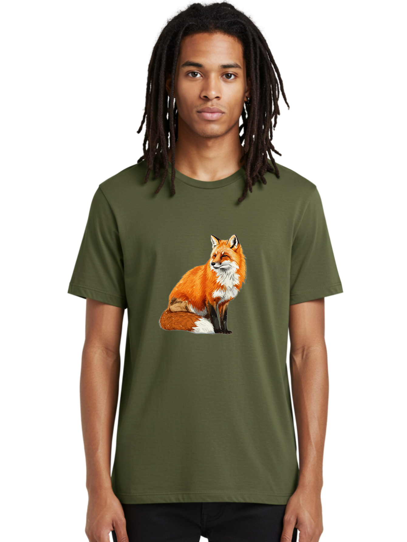 Red-Fox-4 Men'S Graphic Tee, 100% Cotton, Comfortable Casual Summer Wear, Machine Washable, Vintage Camera, Old Camera, Antique Camera, Black Camera, Classic Photography, Photography Equipment, Nostalgic Device, Film Camera, Camera Art Baf454