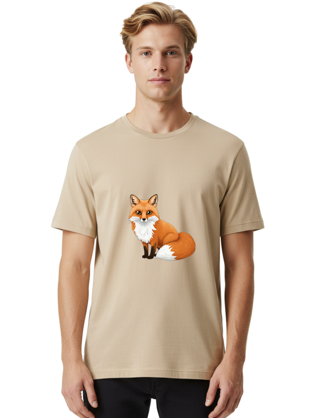 Red-Fox Men'S Graphic Tee, 100% Cotton, Comfortable Casual Summer Wear, Machine Washable, Vintage Camera, Old Camera, Antique Camera, Black Camera, Classic Photography, Photography Equipment, Nostalgic Device, Film Camera, Camera Art Baf455