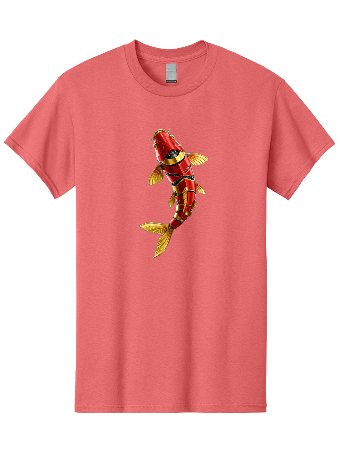 Robot-Koi-Fish Men'S Graphic Tee, 100% Cotton, Comfortable Casual Summer Wear, Machine Washable, Vintage Camera, Old Camera, Antique Camera, Black Camera, Classic Photography, Photography Equipment, Nostalgic Device, Film Camera, Camera Art Baf478