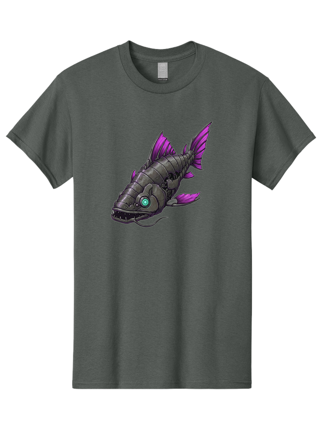 Robotic-Fish Men'S Graphic Tee, 100% Cotton, Comfortable Casual Summer Wear, Machine Washable, Vintage Camera, Old Camera, Antique Camera, Black Camera, Classic Photography, Photography Equipment, Nostalgic Device, Film Camera, Camera Art Baf482