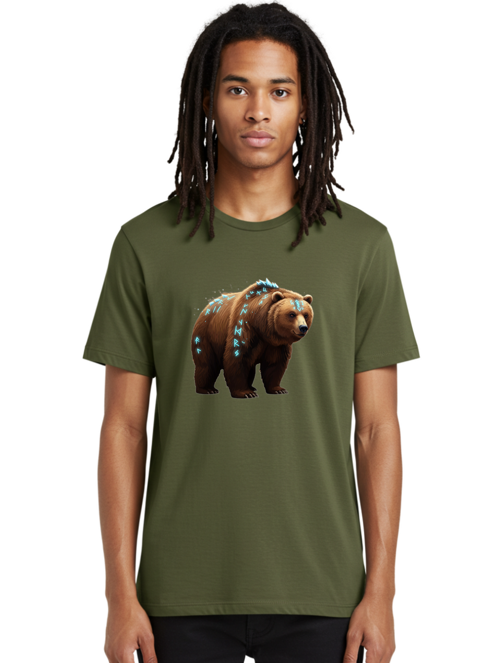 Runic-Bear Men'S Graphic Tee, 100% Cotton, Comfortable Casual Summer Wear, Machine Washable, Vintage Camera, Old Camera, Antique Camera, Black Camera, Classic Photography, Photography Equipment, Nostalgic Device, Film Camera, Camera Art Baf490
