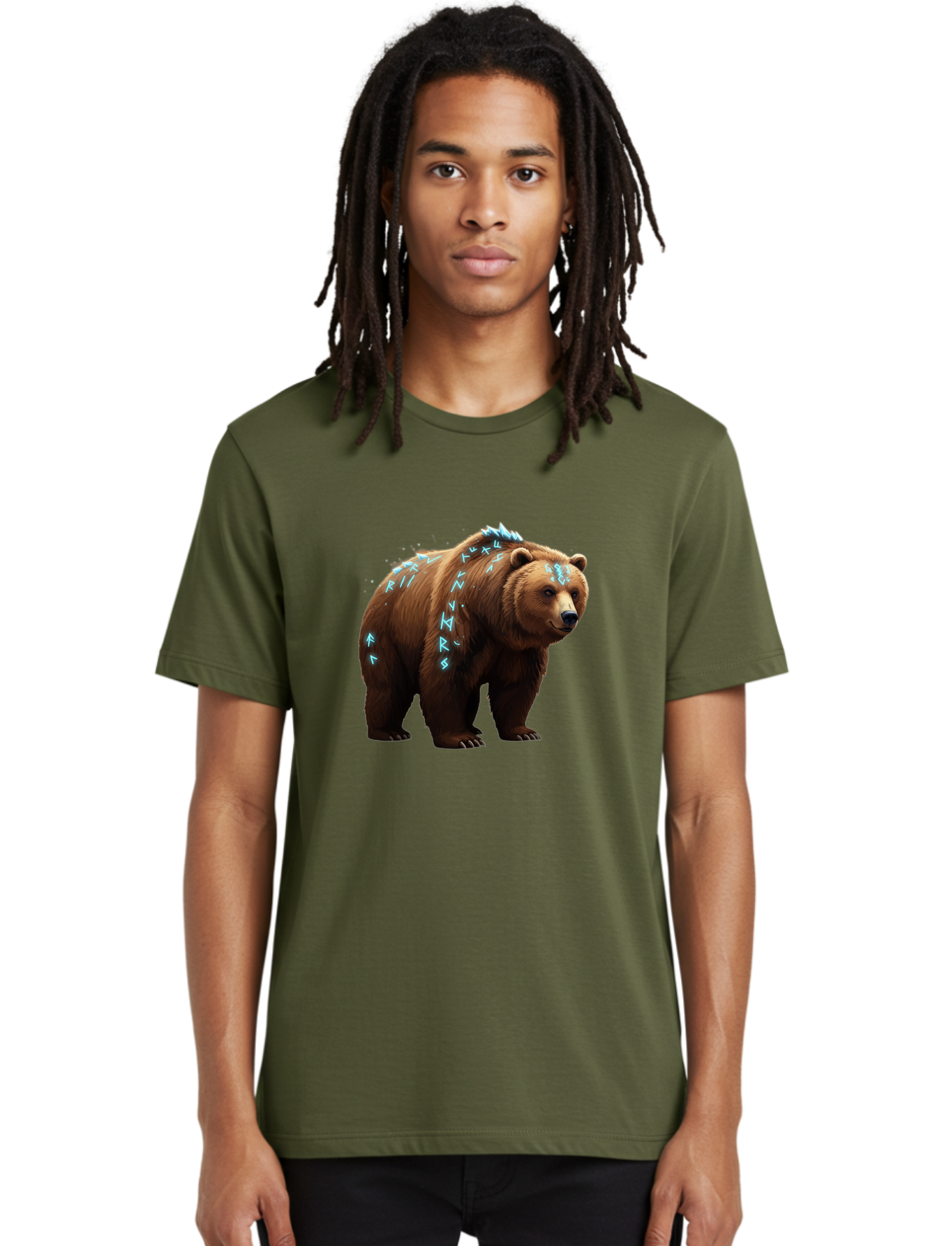 Runic-Bear Men'S Graphic Tee, 100% Cotton, Comfortable Casual Summer Wear, Machine Washable, Vintage Camera, Old Camera, Antique Camera, Black Camera, Classic Photography, Photography Equipment, Nostalgic Device, Film Camera, Camera Art Baf490