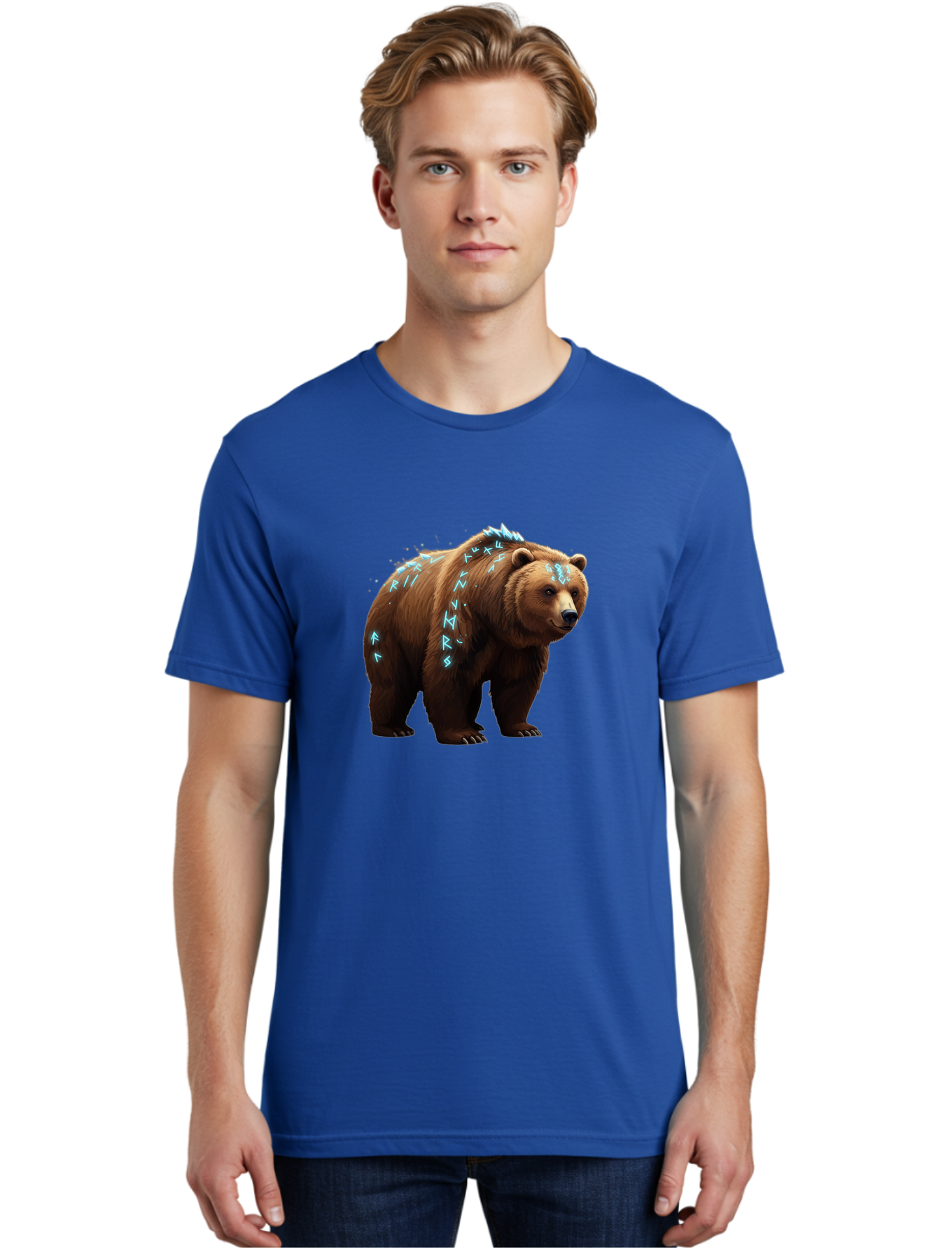 Runic-Bear Men'S Graphic Tee, 100% Cotton, Comfortable Casual Summer Wear, Machine Washable, Vintage Camera, Old Camera, Antique Camera, Black Camera, Classic Photography, Photography Equipment, Nostalgic Device, Film Camera, Camera Art Baf490