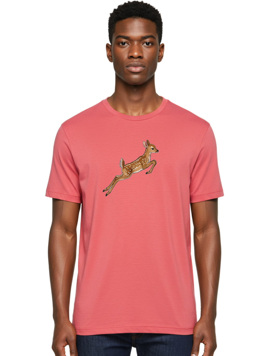 Running-Fawn Men'S Graphic Tee, 100% Cotton, Comfortable Casual Summer Wear, Machine Washable, Vintage Camera, Old Camera, Antique Camera, Black Camera, Classic Photography, Photography Equipment, Nostalgic Device, Film Camera, Camera Art Baf492