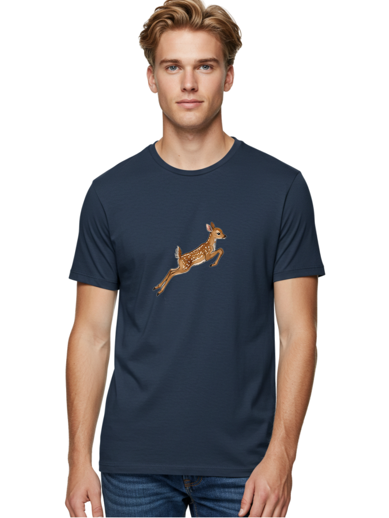 Running-Fawn Men'S Graphic Tee, 100% Cotton, Comfortable Casual Summer Wear, Machine Washable, Vintage Camera, Old Camera, Antique Camera, Black Camera, Classic Photography, Photography Equipment, Nostalgic Device, Film Camera, Camera Art Baf492