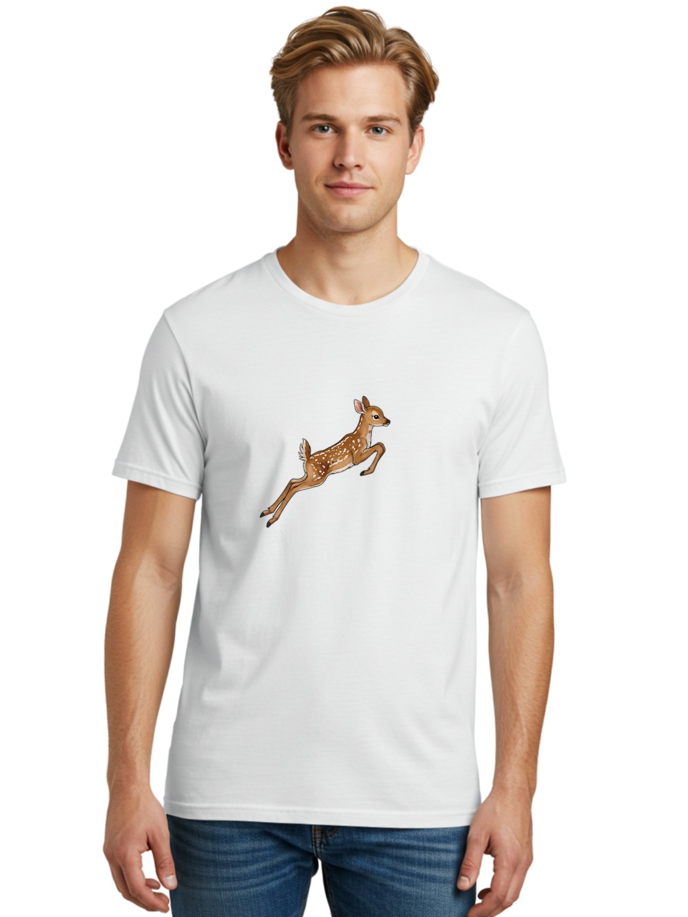 Running-Fawn Men'S Graphic Tee, 100% Cotton, Comfortable Casual Summer Wear, Machine Washable, Vintage Camera, Old Camera, Antique Camera, Black Camera, Classic Photography, Photography Equipment, Nostalgic Device, Film Camera, Camera Art Baf492