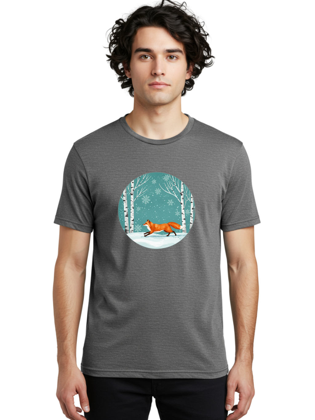 Running-Fox Men'S Graphic Tee, 100% Cotton, Comfortable Casual Summer Wear, Machine Washable, Vintage Camera, Old Camera, Antique Camera, Black Camera, Classic Photography, Photography Equipment, Nostalgic Device, Film Camera, Camera Art Baf493
