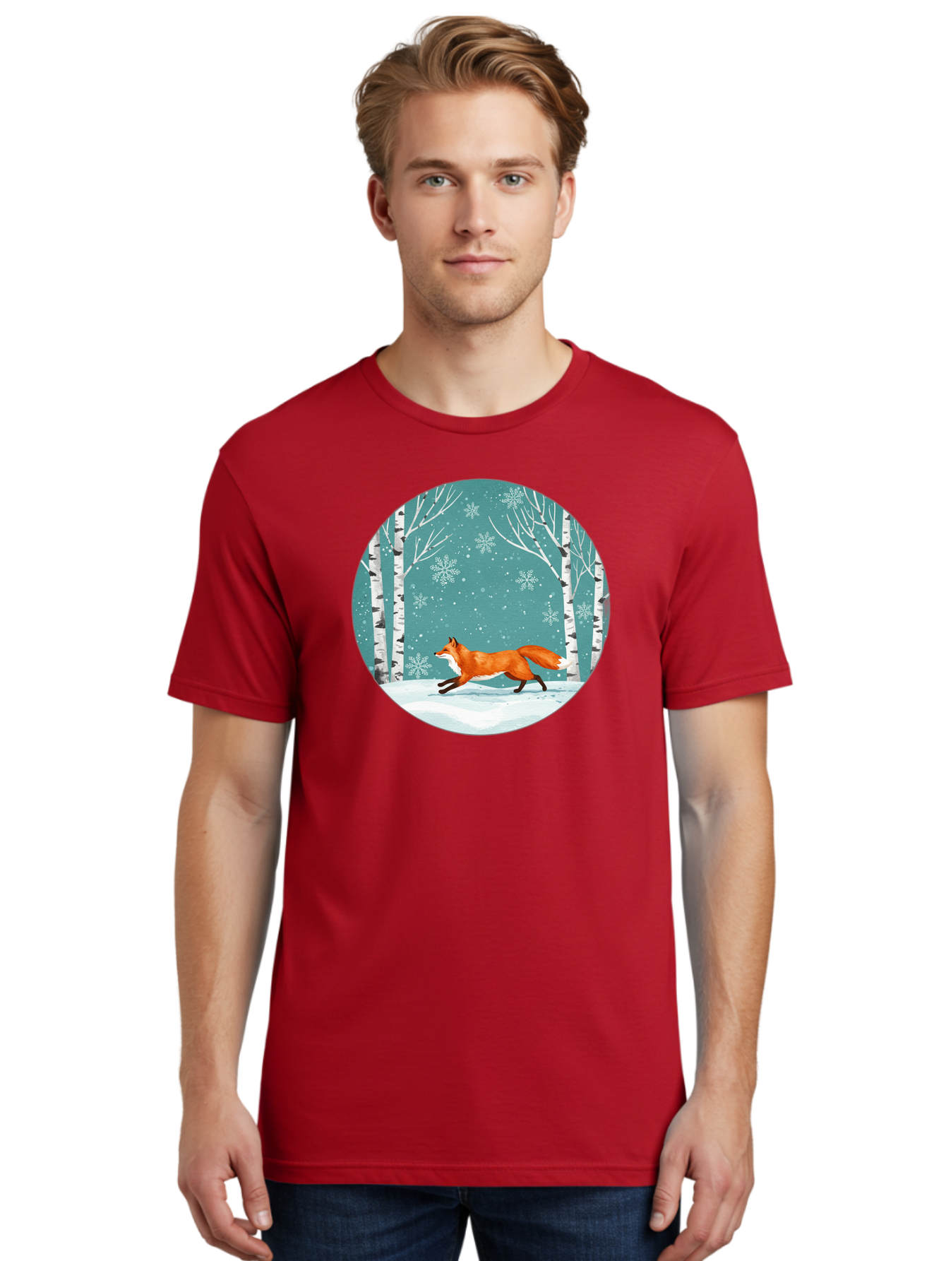 Running-Fox Men'S Graphic Tee, 100% Cotton, Comfortable Casual Summer Wear, Machine Washable, Vintage Camera, Old Camera, Antique Camera, Black Camera, Classic Photography, Photography Equipment, Nostalgic Device, Film Camera, Camera Art Baf493