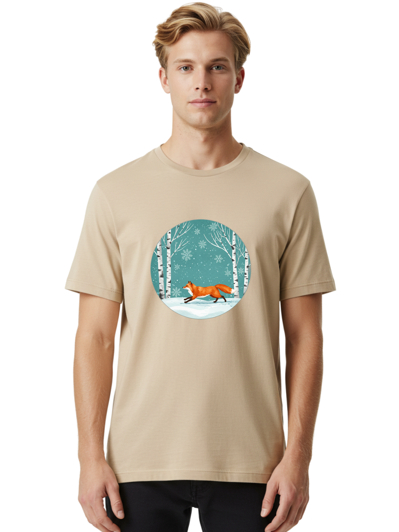 Running-Fox Men'S Graphic Tee, 100% Cotton, Comfortable Casual Summer Wear, Machine Washable, Vintage Camera, Old Camera, Antique Camera, Black Camera, Classic Photography, Photography Equipment, Nostalgic Device, Film Camera, Camera Art Baf493