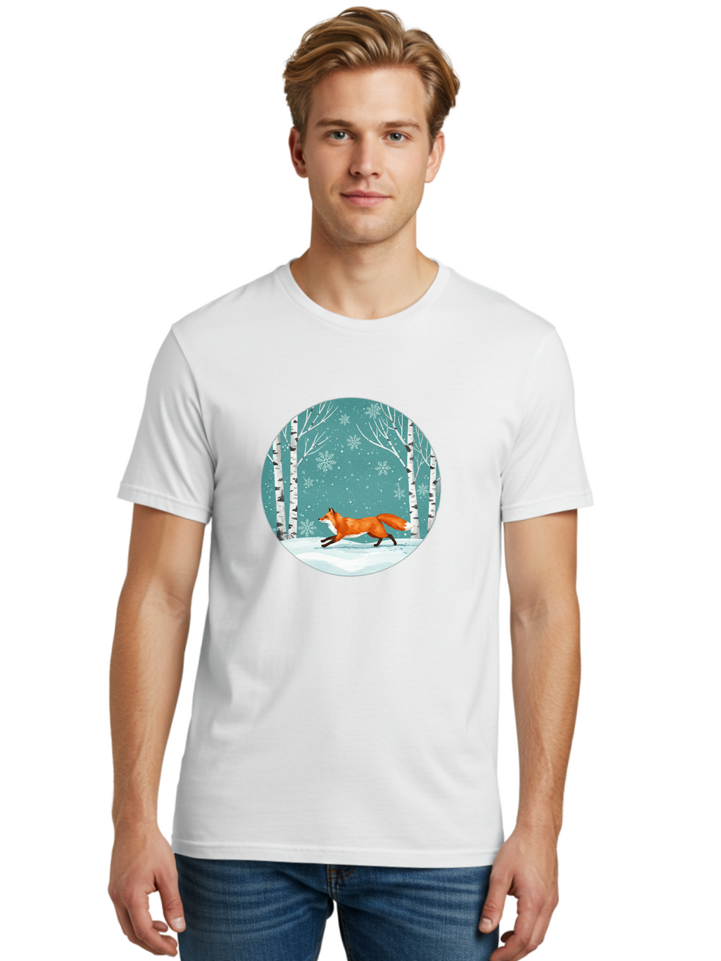 Running-Fox Men'S Graphic Tee, 100% Cotton, Comfortable Casual Summer Wear, Machine Washable, Vintage Camera, Old Camera, Antique Camera, Black Camera, Classic Photography, Photography Equipment, Nostalgic Device, Film Camera, Camera Art Baf493