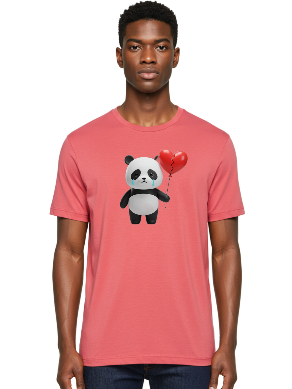 Sad-Panda-1 Men'S Graphic Tee, 100% Cotton, Comfortable Casual Summer Wear, Machine Washable, Vintage Camera, Old Camera, Antique Camera, Black Camera, Classic Photography, Photography Equipment, Nostalgic Device, Film Camera, Camera Art Baf496