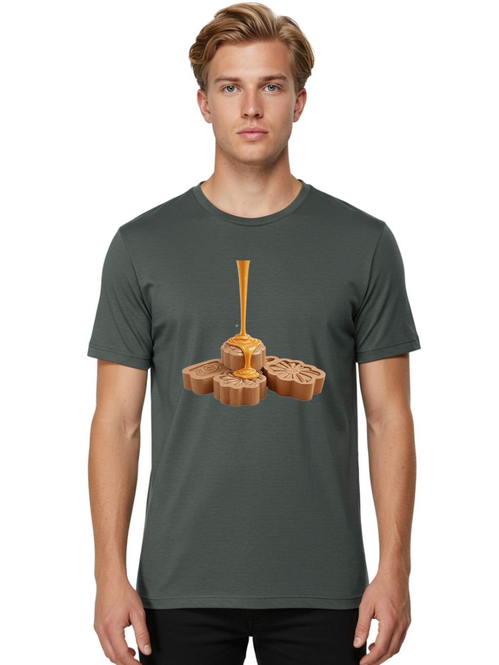 Salted-Egg-Yolk-Mooncake Men'S Graphic Tee, 100% Cotton, Comfortable Casual Summer Wear, Machine Washable, Vintage Camera, Old Camera, Antique Camera, Black Camera, Classic Photography, Photography Equipment, Nostalgic Device, Film Camera, Baf498