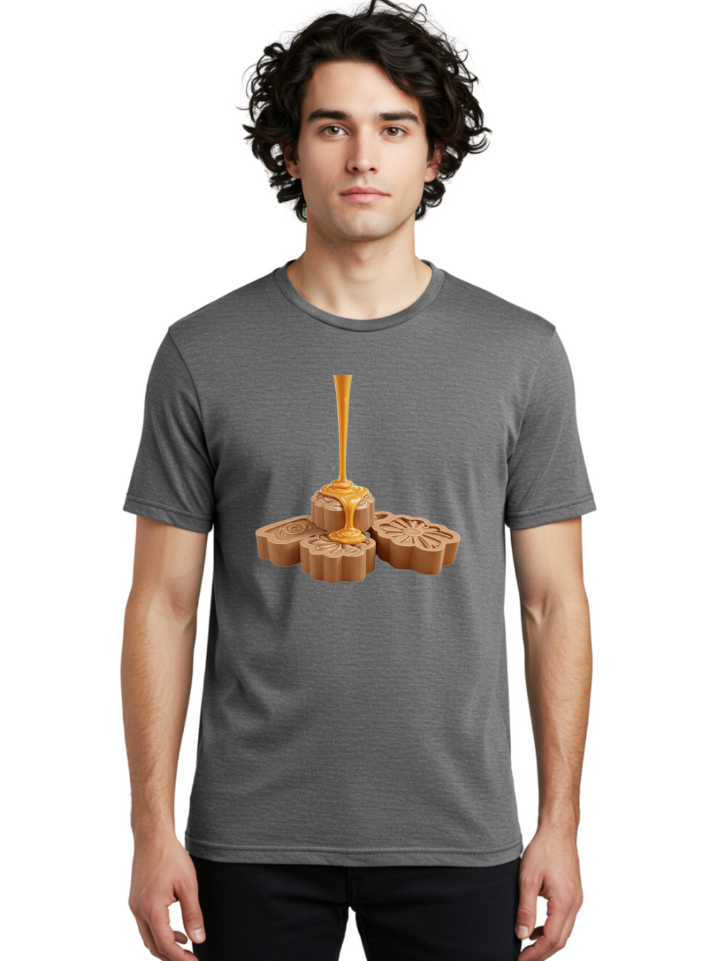 Salted-Egg-Yolk-Mooncake Men'S Graphic Tee, 100% Cotton, Comfortable Casual Summer Wear, Machine Washable, Vintage Camera, Old Camera, Antique Camera, Black Camera, Classic Photography, Photography Equipment, Nostalgic Device, Film Camera, Baf498