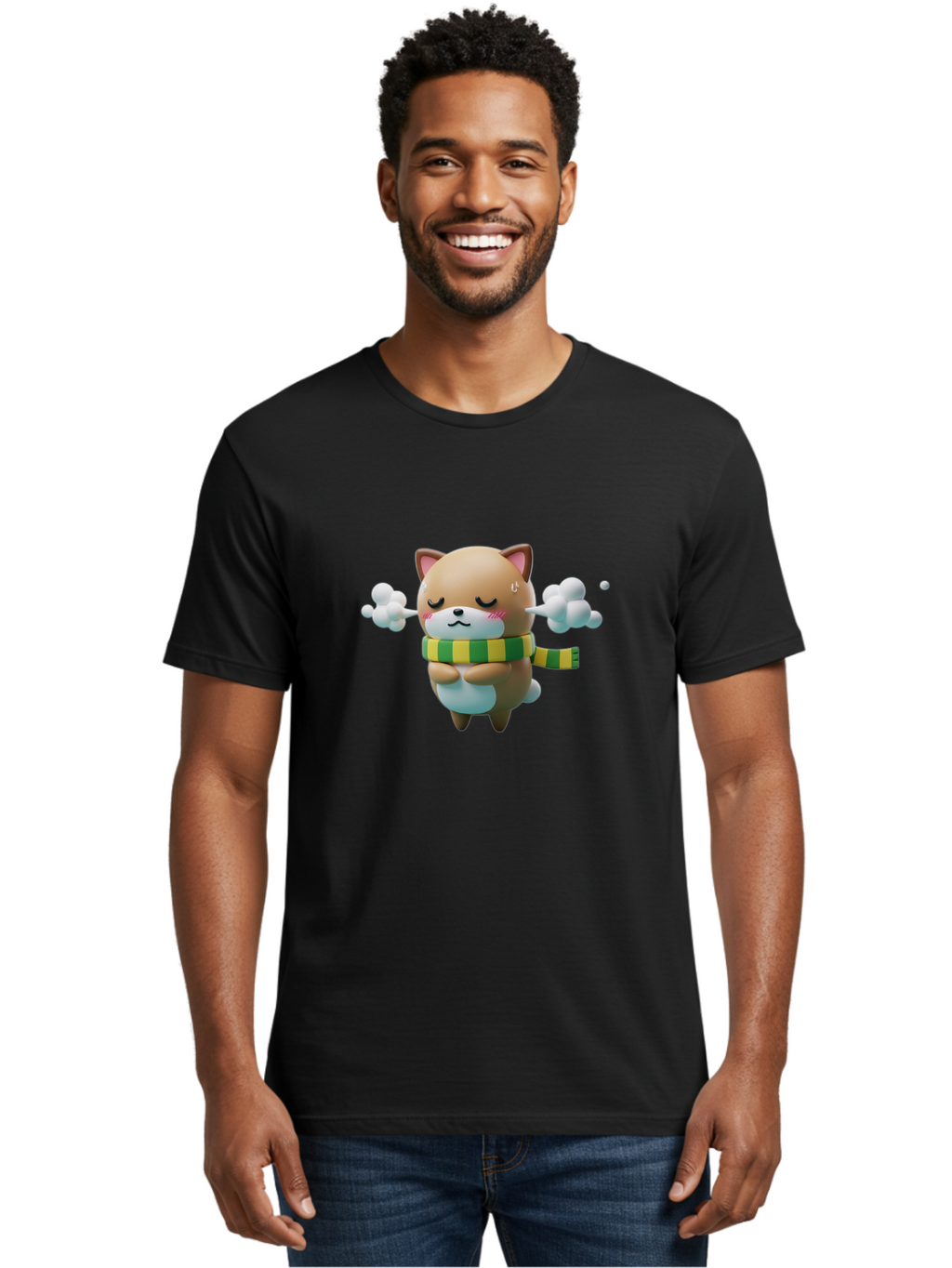 Shiba-Inu Men'S Graphic Tee, 100% Cotton, Comfortable Casual Summer Wear, Machine Washable, Vintage Camera, Old Camera, Antique Camera, Black Camera, Classic Photography, Photography Equipment, Nostalgic Device, Film Camera, Camera Art Baf502