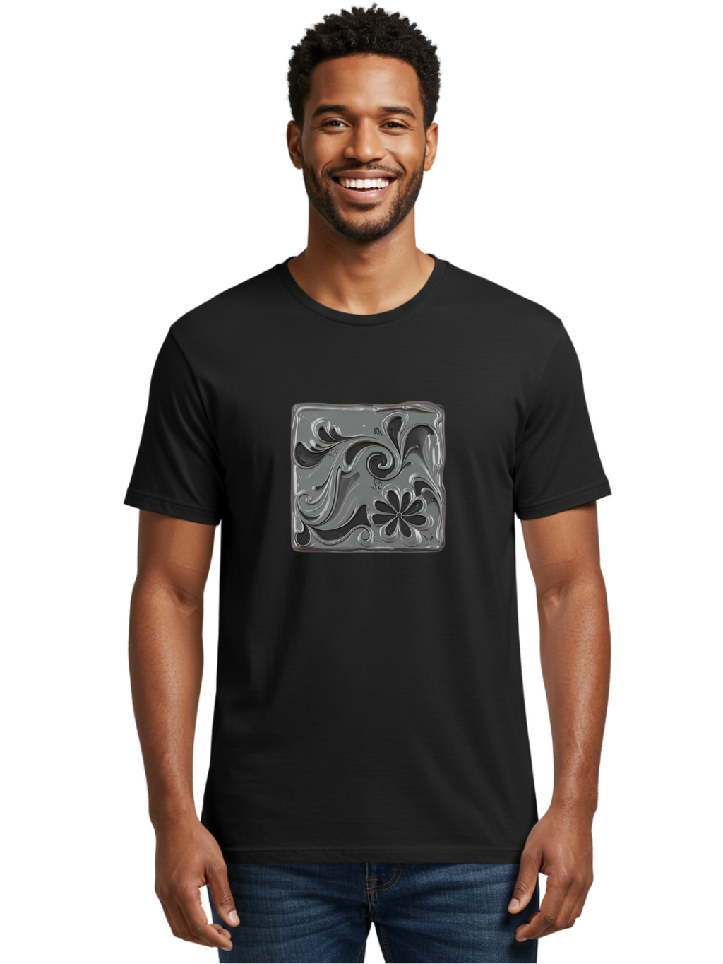Silver-Embossing-Stamp Men'S Graphic Tee, 100% Cotton, Comfortable Casual Summer Wear, Machine Washable, Vintage Camera, Old Camera, Antique Camera, Black Camera, Classic Photography, Photography Equipment, Nostalgic Device, Film Camera, Baf505