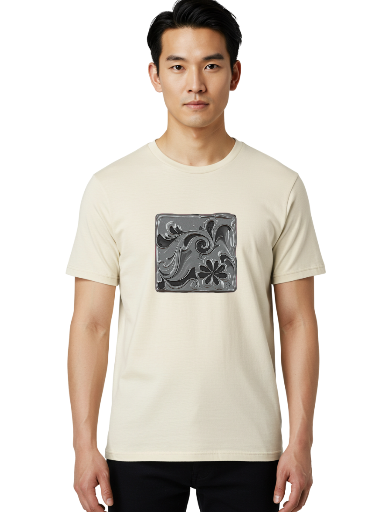 Silver-Embossing-Stamp Men'S Graphic Tee, 100% Cotton, Comfortable Casual Summer Wear, Machine Washable, Vintage Camera, Old Camera, Antique Camera, Black Camera, Classic Photography, Photography Equipment, Nostalgic Device, Film Camera, Baf505