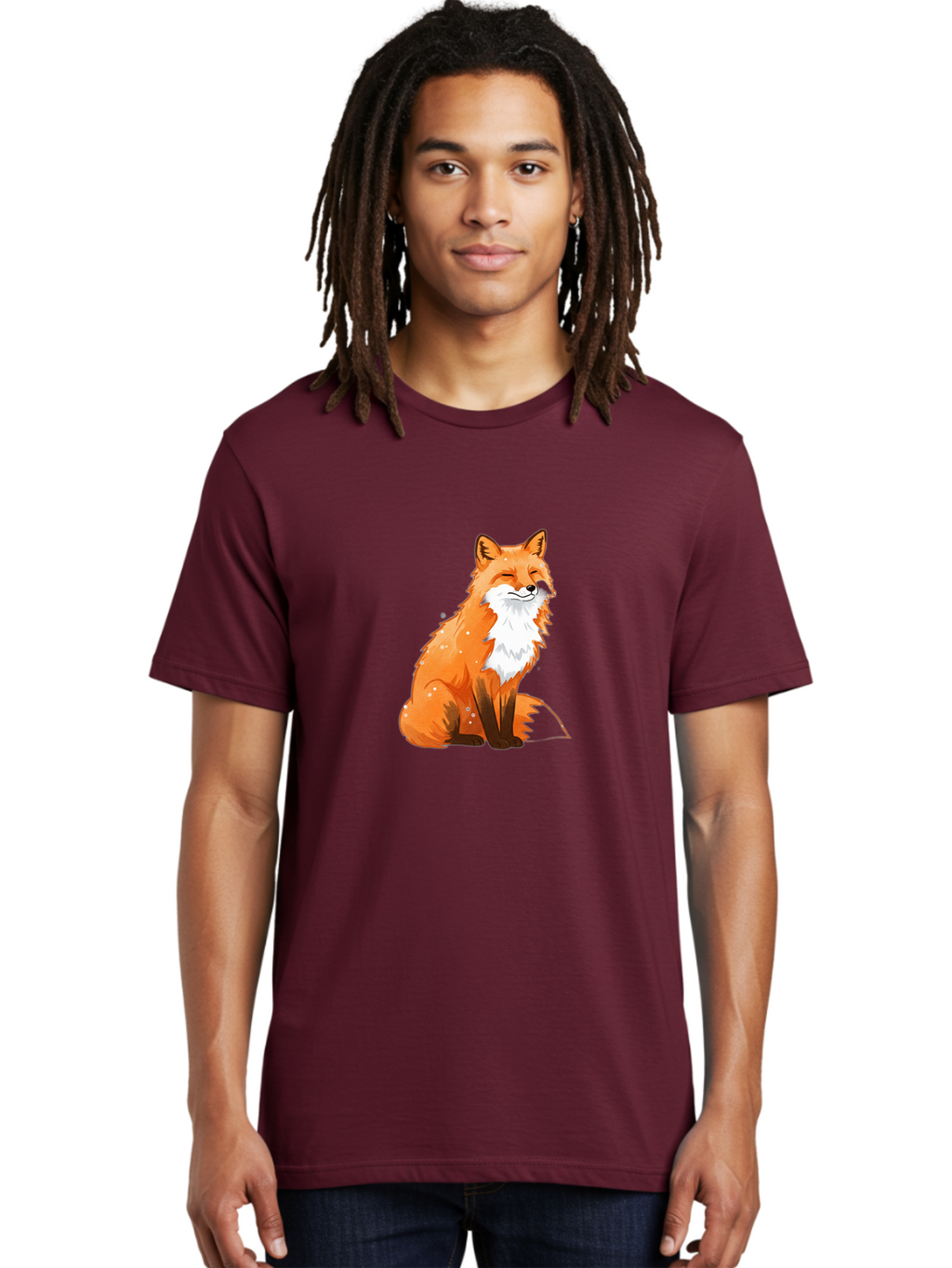 Sitting-Fox Men'S Graphic Tee, 100% Cotton, Comfortable Casual Summer Wear, Machine Washable, Vintage Camera, Old Camera, Antique Camera, Black Camera, Classic Photography, Photography Equipment, Nostalgic Device, Film Camera, Camera Art Baf507