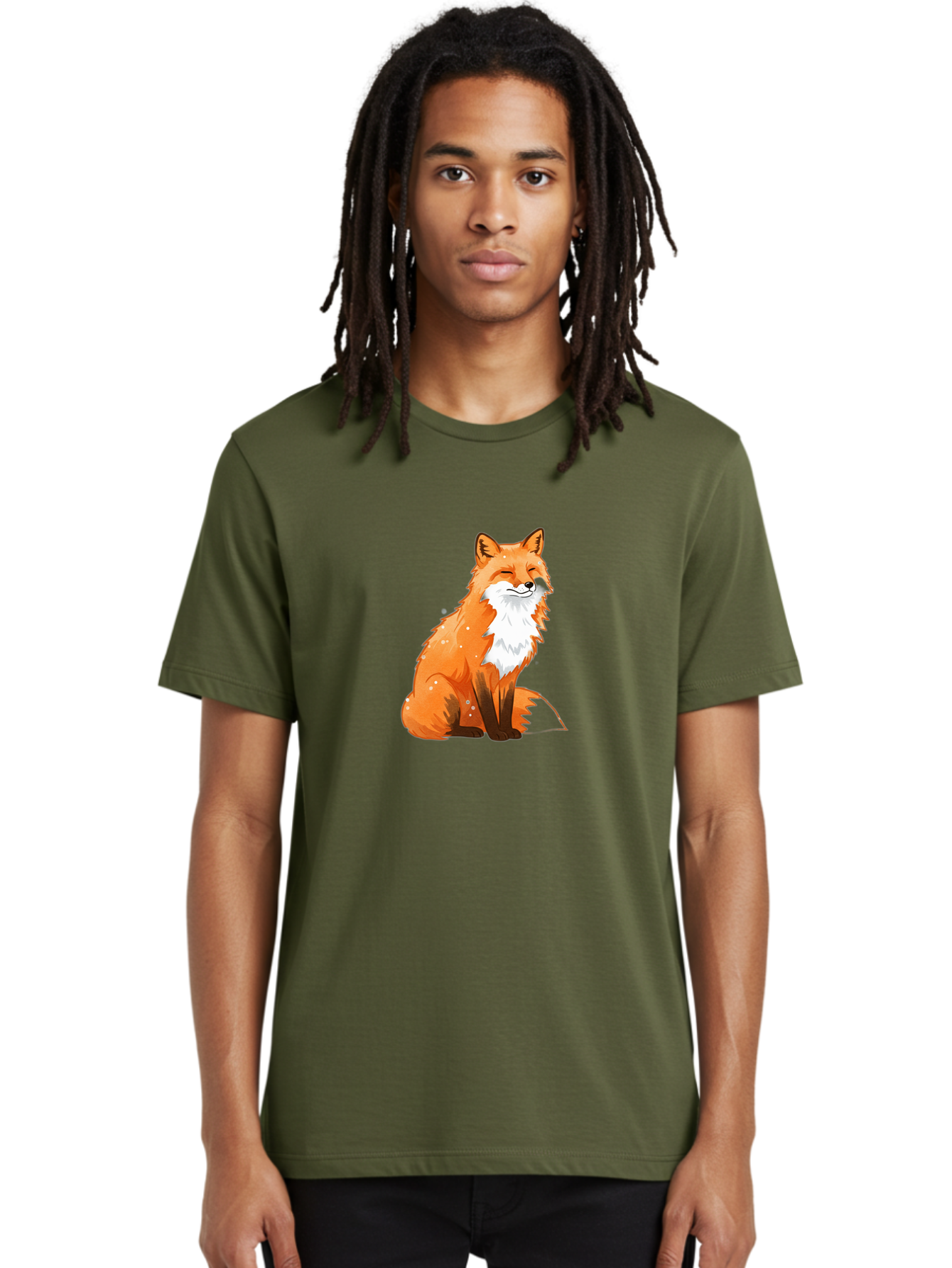 Sitting-Fox Men'S Graphic Tee, 100% Cotton, Comfortable Casual Summer Wear, Machine Washable, Vintage Camera, Old Camera, Antique Camera, Black Camera, Classic Photography, Photography Equipment, Nostalgic Device, Film Camera, Camera Art Baf507