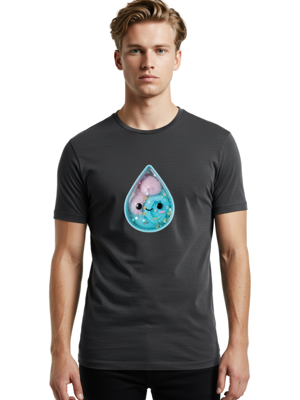 Slime-Charm Men'S Graphic Tee, 100% Cotton, Comfortable Casual Summer Wear, Machine Washable, Vintage Camera, Old Camera, Antique Camera, Black Camera, Classic Photography, Photography Equipment, Nostalgic Device, Film Camera, Camera Art Baf514